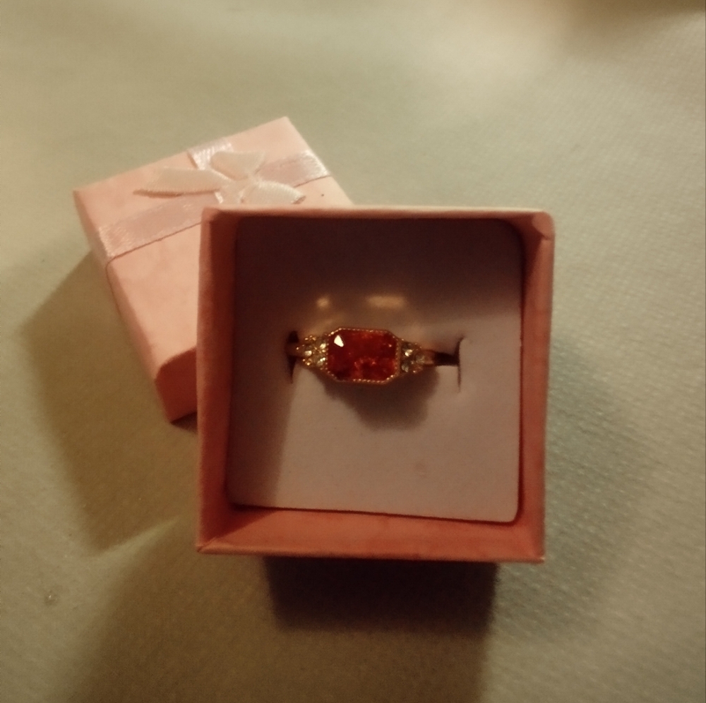 Faux Pink Ring